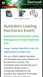 Mobile Screenshot of electronex.com.au